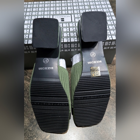 Women's Knit Mule Sandals #938 - Picture 2 of 14